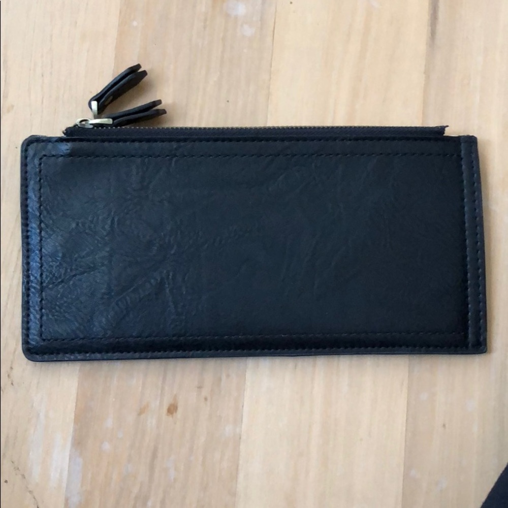 Black Leather Billfold